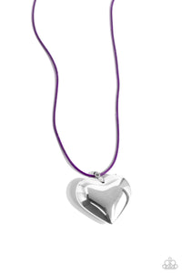Paparazzi-Devoted Daze - Purple Necklace