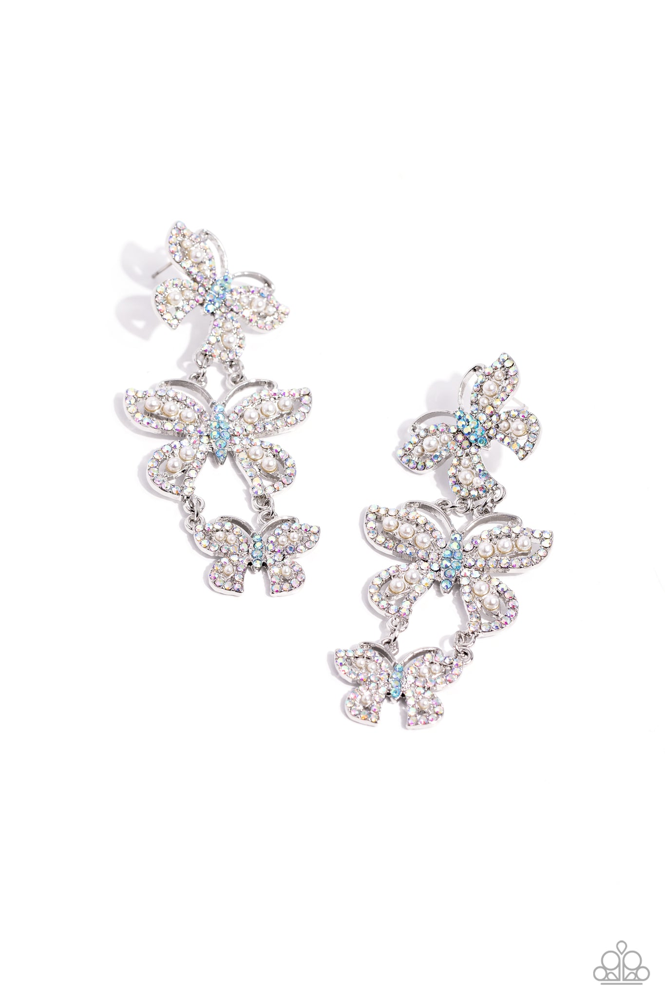 Paparazzi-Fluttering Finale - Multi Earring