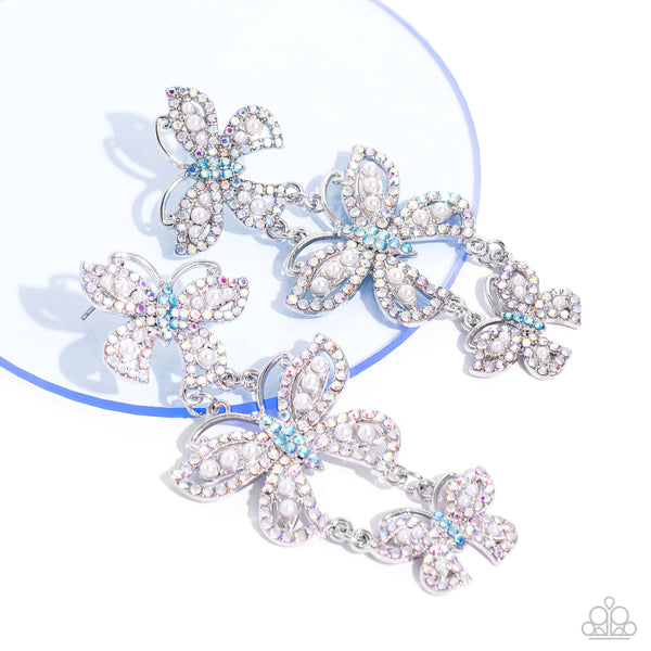 Paparazzi-Fluttering Finale - Multi Earring