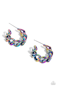 Paparazzi-Casual Confidence - Multi Earrings
