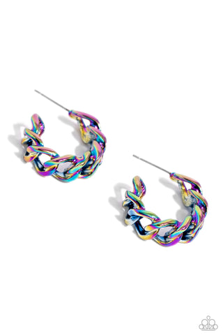 Paparazzi-Casual Confidence - Multi Earrings