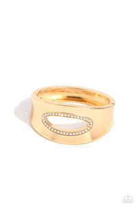 Paparazzi-Raised in Radiance - Gold Bracelet