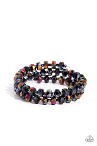 Paparazzi-Seriously Stellar - Black Bracelet