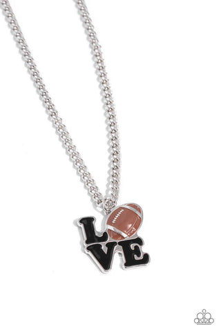 Paparazzi-Tender Touchdown - Brown Necklace