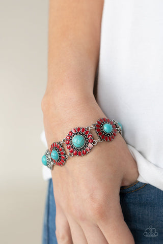 Bodaciously Badlands Red Bracelet