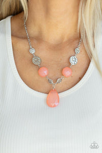 DEW What You Wanna DEW Orange Necklace