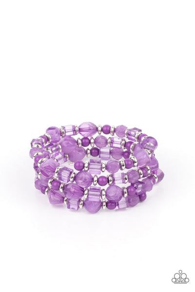 Girly Girl Glimmer Purple Bracelet