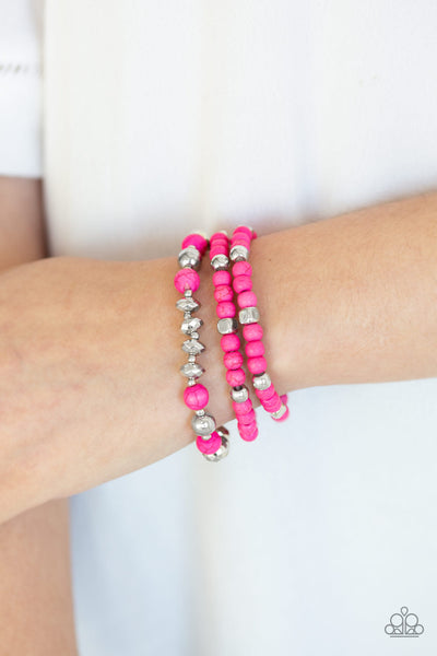 Mountain Artist Pink Bracelet