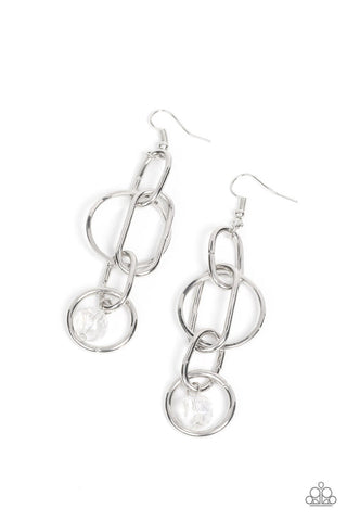 Park Avenue Princess White Earring