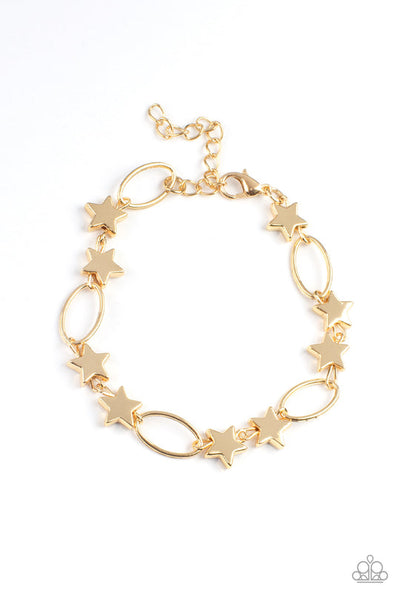 Stars and Sparks Gold Bracelet