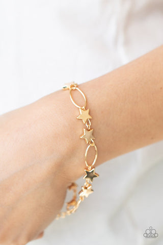 Stars and Sparks Gold Bracelet