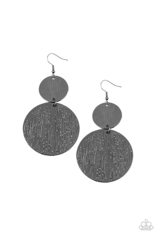 Status CYMBAL Black Earring