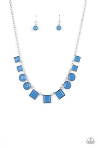 Tic Tac TREND Blue Necklace