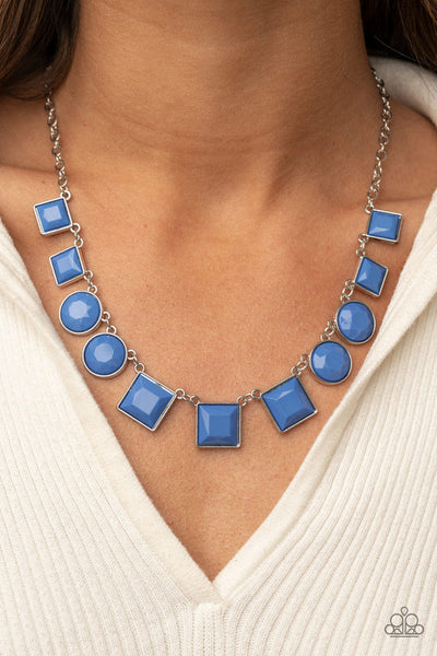 Tic Tac TREND Blue Necklace
