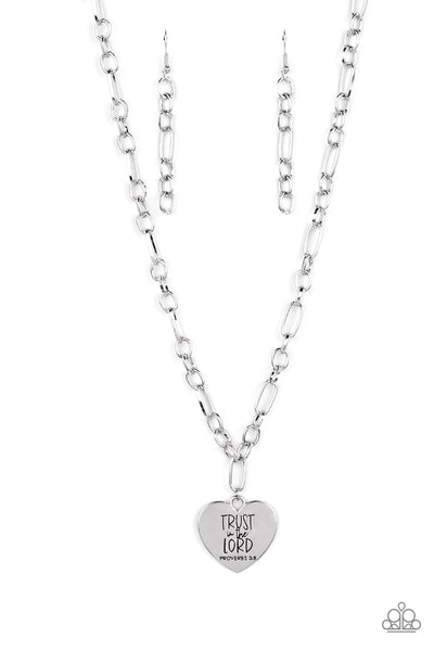 Paparazzi-Perennial Proverbs - Silver Necklace