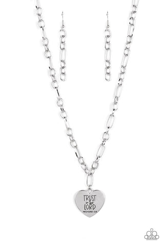 Paparazzi-Perennial Proverbs - Silver Necklace