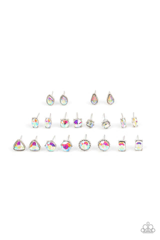 Paparazzi-Starlet Shimmer Iridescent Earring Kit