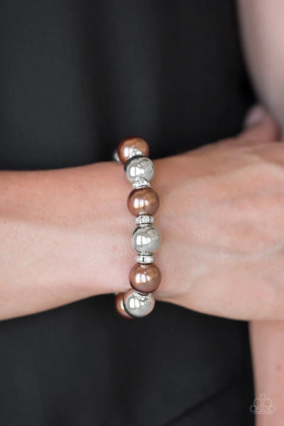 So Not Sorry - Brown Bracelet