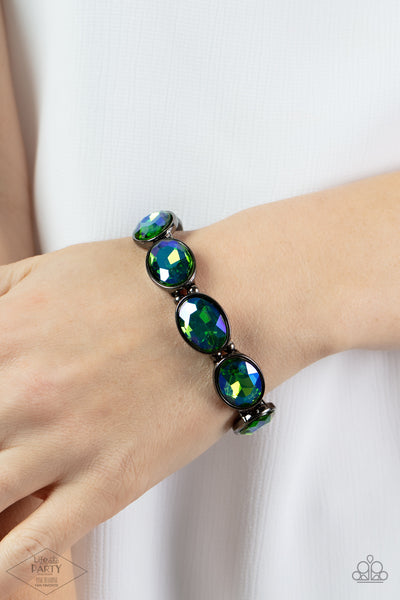 Diva In Disguise - Blue Multi Bracelet