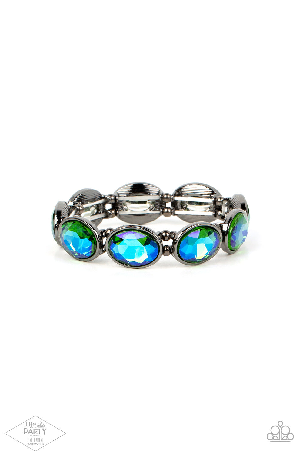 Diva In Disguise - Blue Multi Bracelet