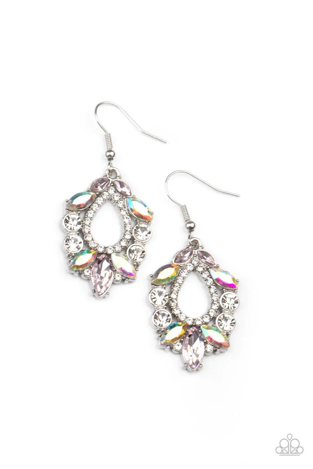 Paparazzi-New Age Noble - Multi Earring