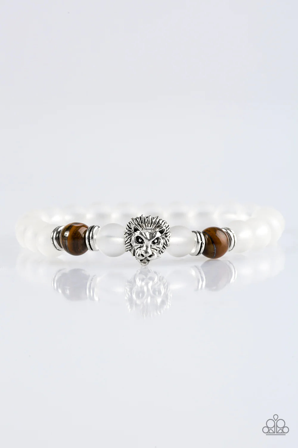 Paparazzi-The Lions Share - Brown Bracelet
