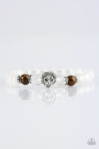 Paparazzi-The Lions Share - Brown Bracelet