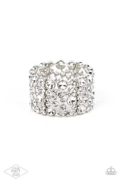 Paparazzi One Up - Empire Diamond - Zi Bracelet