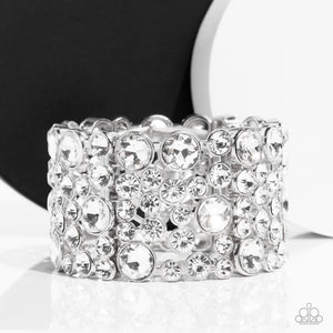 Paparazzi One Up - Empire Diamond - Zi Bracelet