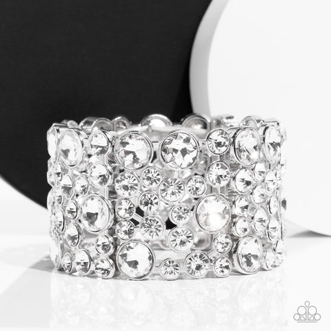 Paparazzi One Up - Empire Diamond - Zi Bracelet