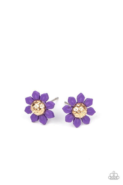 Paparazzi-Starlet Shimmer Floral Earring Kit