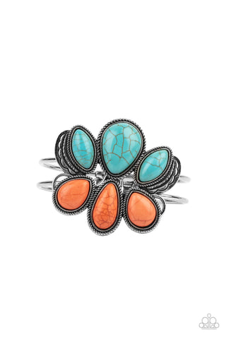 Paparazzi-Botanical Badlands - Orange Bracelet
