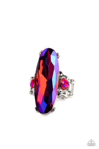 Paparazzi-Interdimensional Dimension - Pink Ring