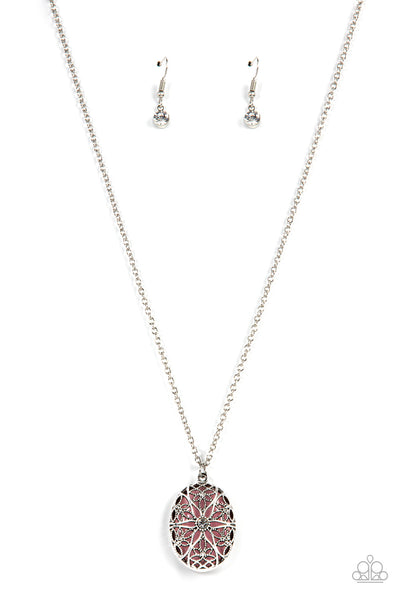 Paparazzi-Paparazzi-Breast Cancer Survivors Necklace Set