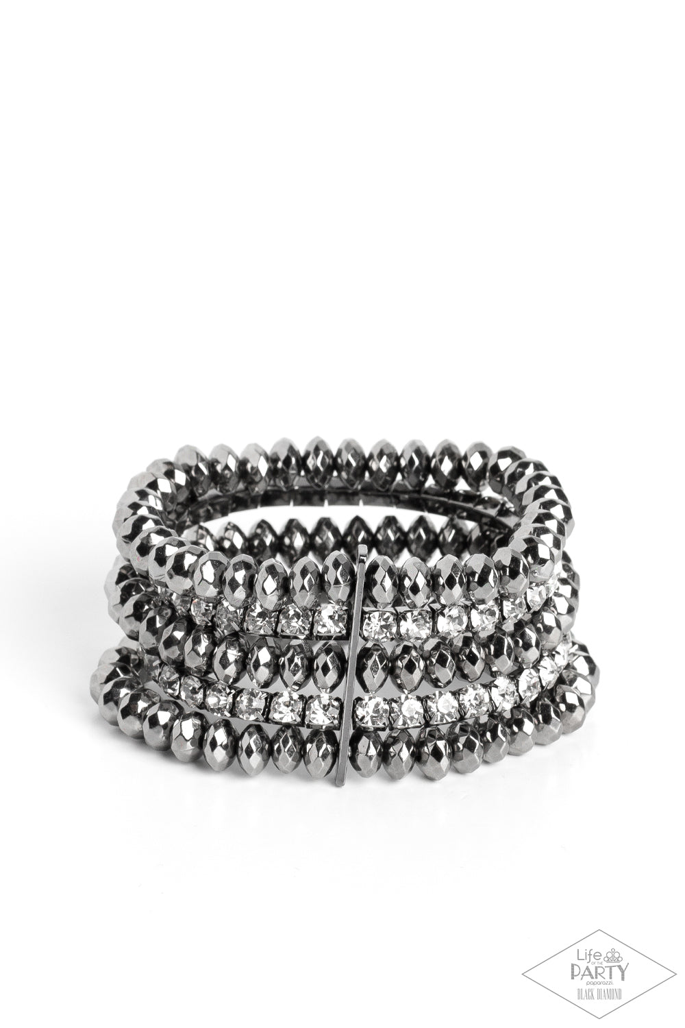 Paparazzi-Best of LUXE - Black Bracelet