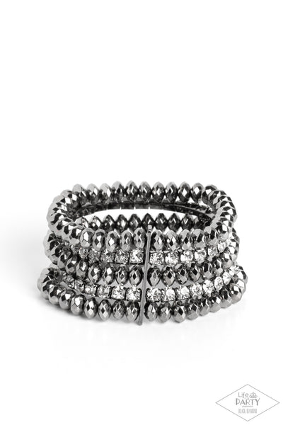 Paparazzi-Best of LUXE - Black Bracelet