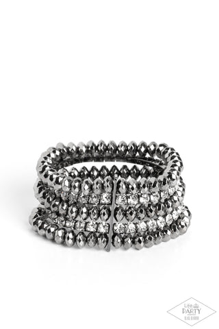 Paparazzi-Best of LUXE - Black Bracelet