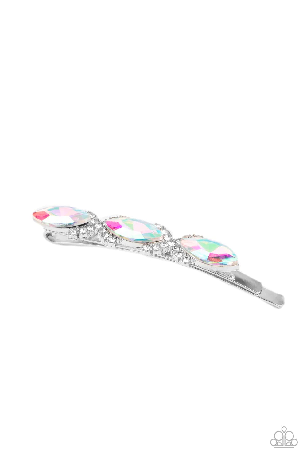Stellar Socialite - Multi Iridescent Hair Clip