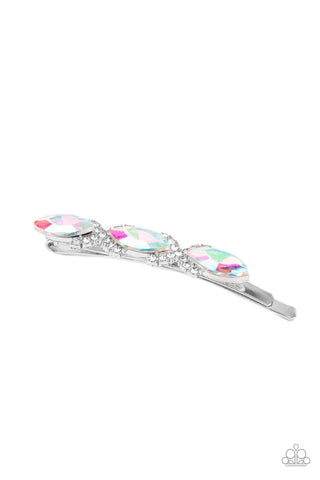 Stellar Socialite - Multi Iridescent Hair Clip