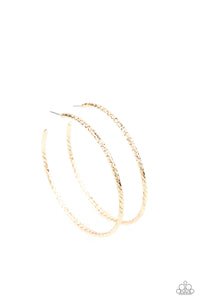 Voluptuous Volume - Gold Earring