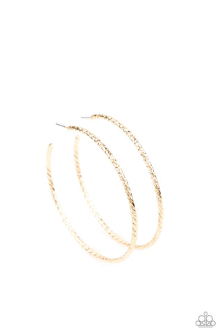 Voluptuous Volume - Gold Earring