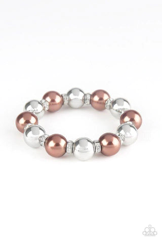 So Not Sorry - Brown Bracelet