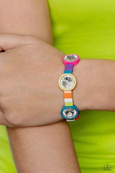 Paparazzi-Multicolored Madness - Multi Bracelet