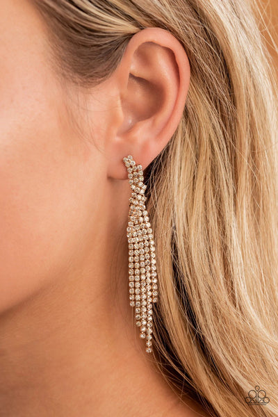Cosmic Candescence Gold Earring