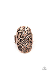 Paparazzi Pier Paradise - Copper Ring