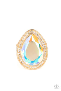 Paparazzi-Illuminated Icon - Gold Ring