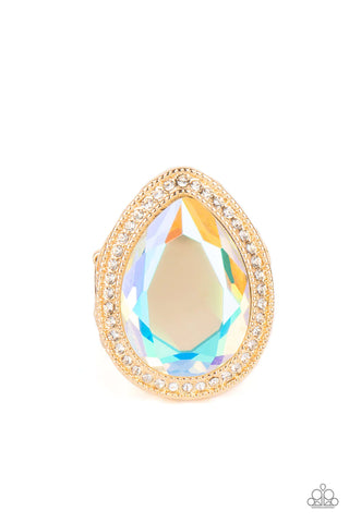 Paparazzi-Illuminated Icon - Gold Ring