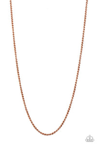 Paparazzi-Jump Street - Copper Necklace