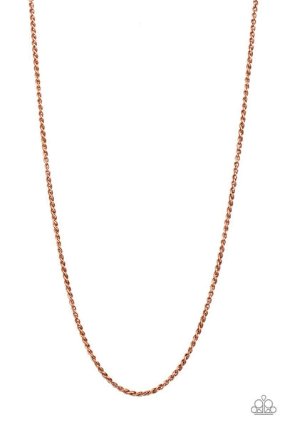 Paparazzi-Jump Street - Copper Necklace