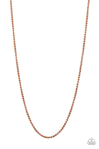 Paparazzi-Jump Street - Copper Necklace